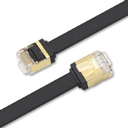 Cat7 Flat Patch Cord with Small SR port