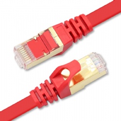 Cat7 Flat cable 32awg Red