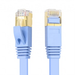 Cat7 Flat cable 32awg Blue