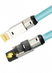 Cat8 Round SFTP patch cord RJ45 Ethernet cable