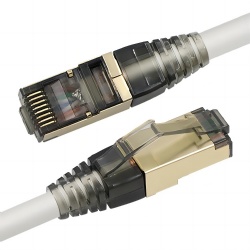 Cat8 Round SFTP patch cord RJ45 Ethernet cable